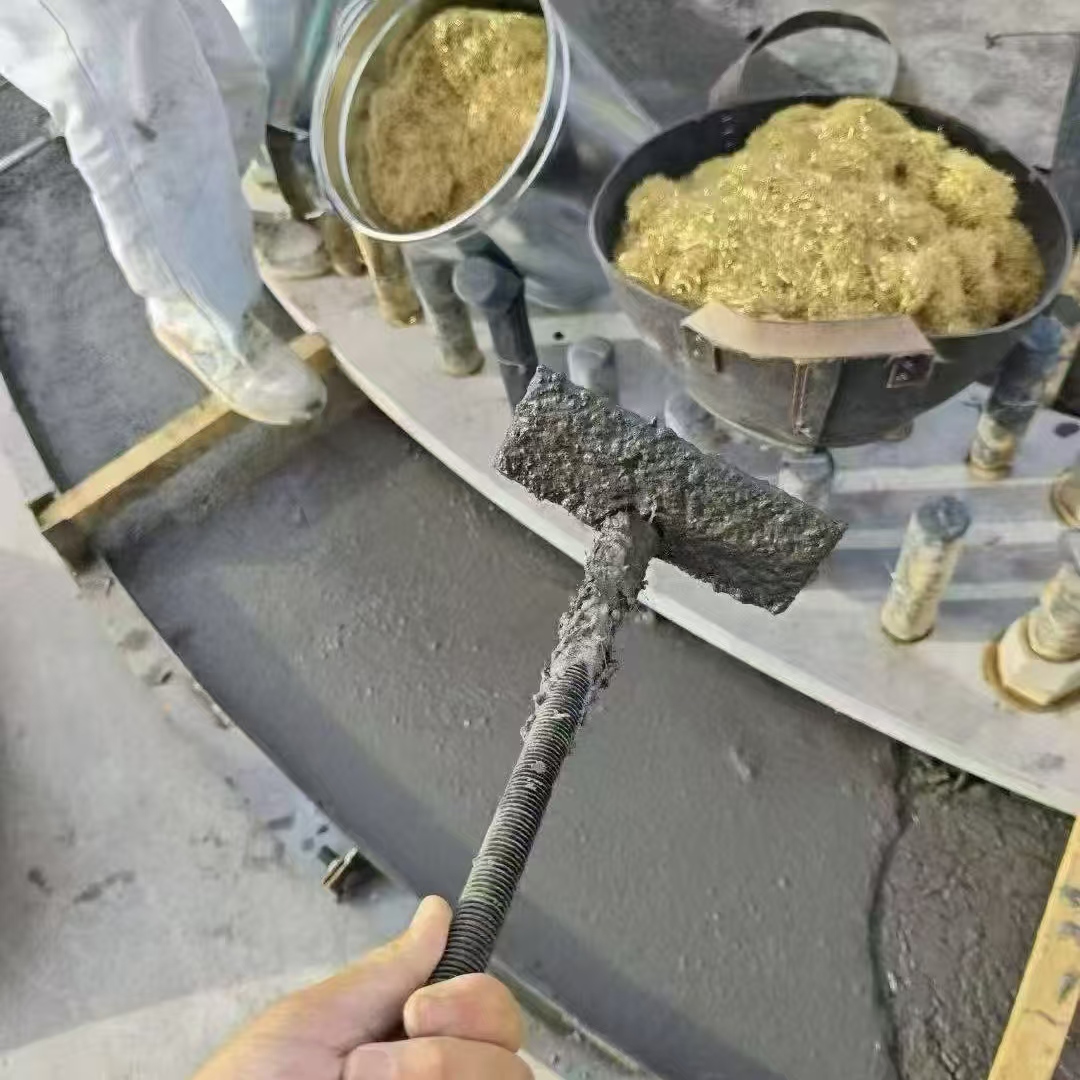 博白C120钢纤维高强无收灌浆料 轧机压缩机汽轮机发电机锻压设备底座灌浆材料